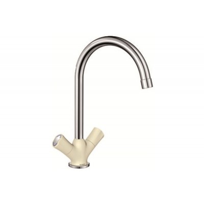 Смеситель Blanco Amona chrome/silgranit